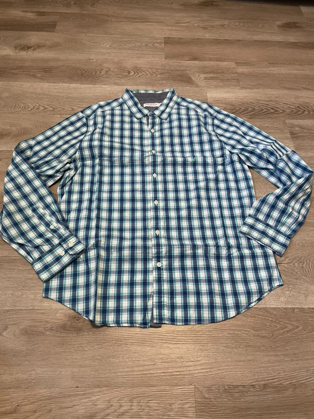 Blue Button Down Shirt - Picture 9 of 13